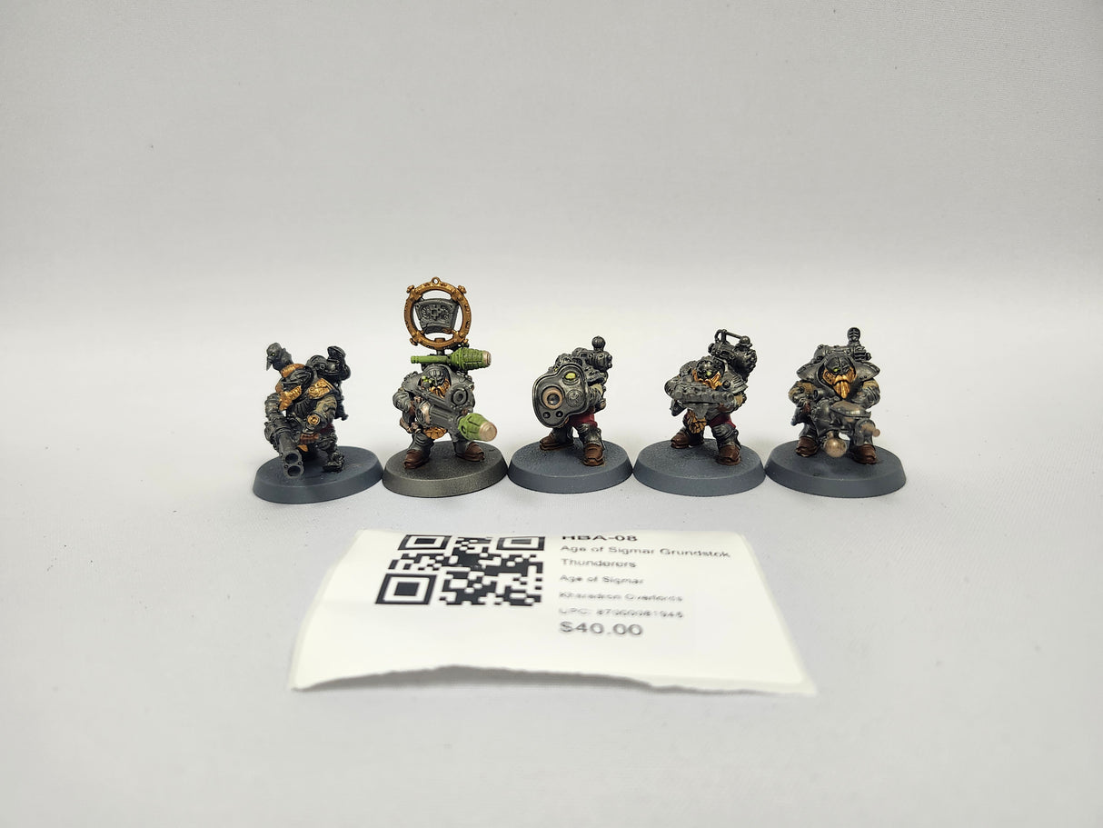 Age of Sigmar Grundstok Thunderers HBA-08