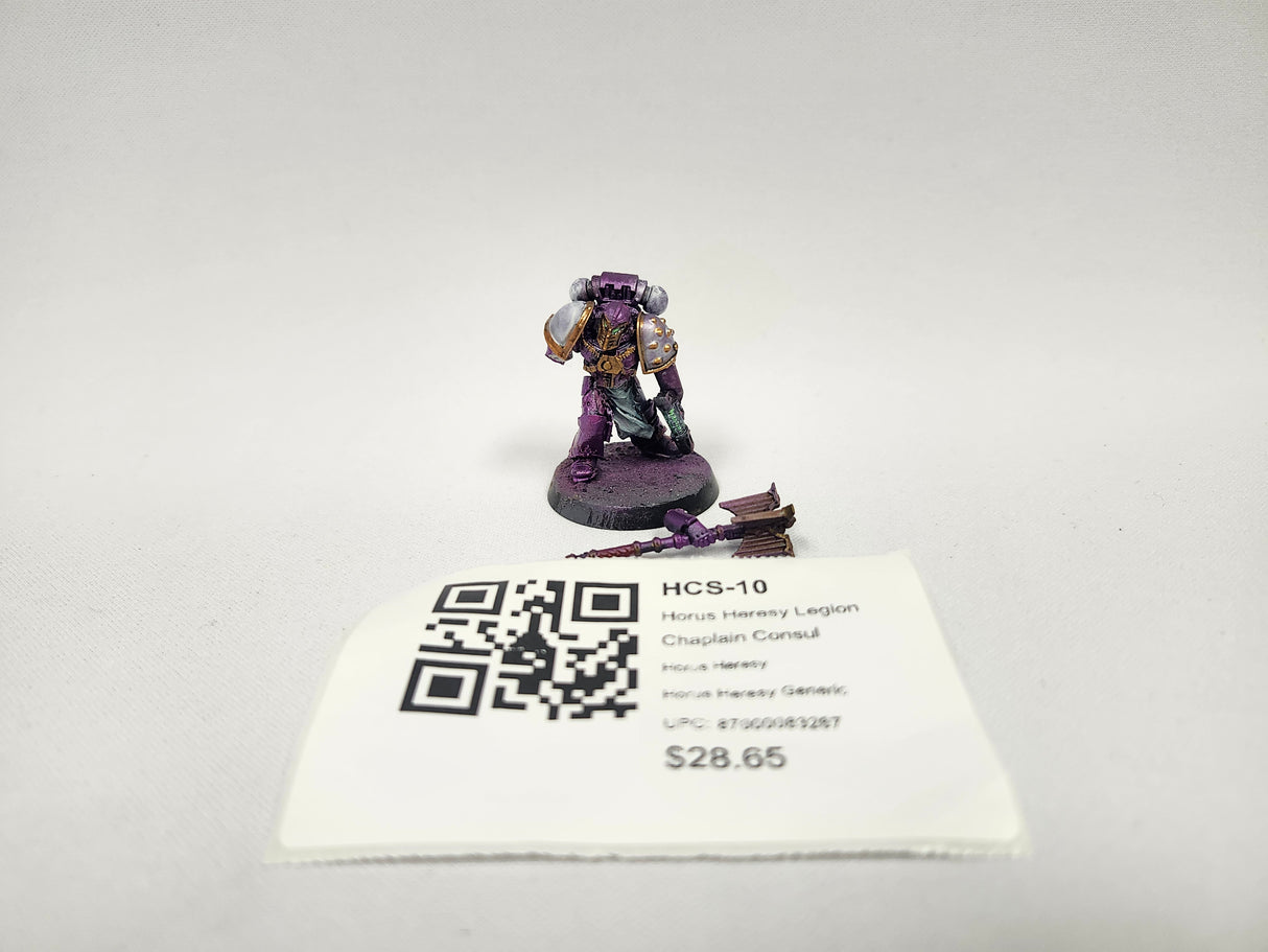 Horus Heresy Legion Chaplain Consul HCS-10