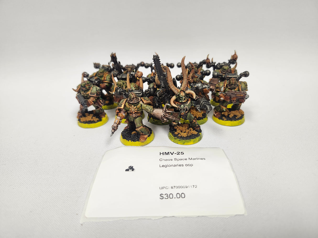 Chaos Space Marines Legionaries oop HMV-25
