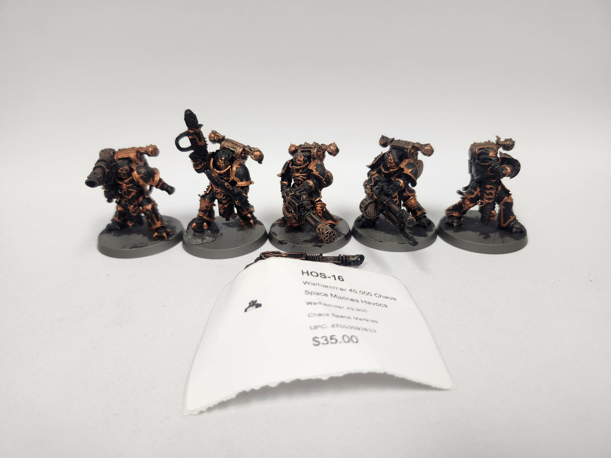 Warhammer 40,000 Chaos Space Marines Havocs HOS-16