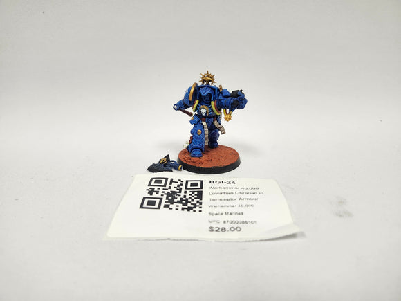 Warhammer 40,000 Leviathan Librarian in Terminator Armour HGI-24
