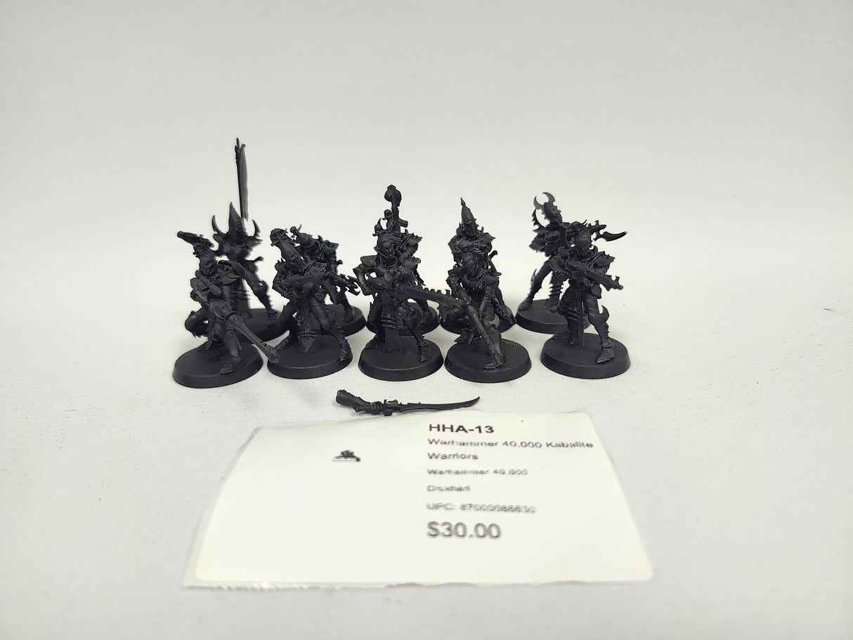 Warhammer 40,000 Kabalite Warriors HHA-13