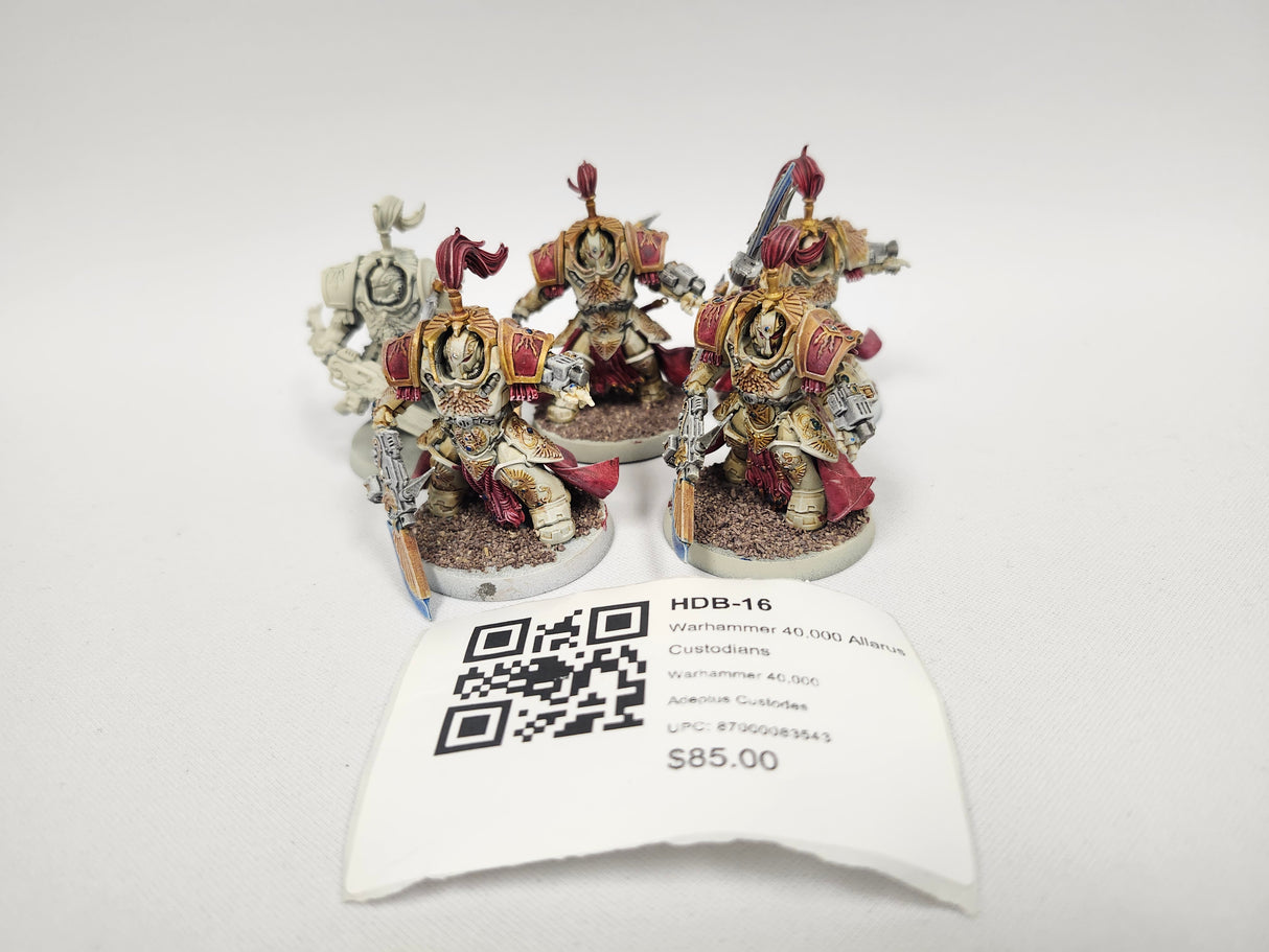 Warhammer 40,000 Allarus Custodians HDB-16