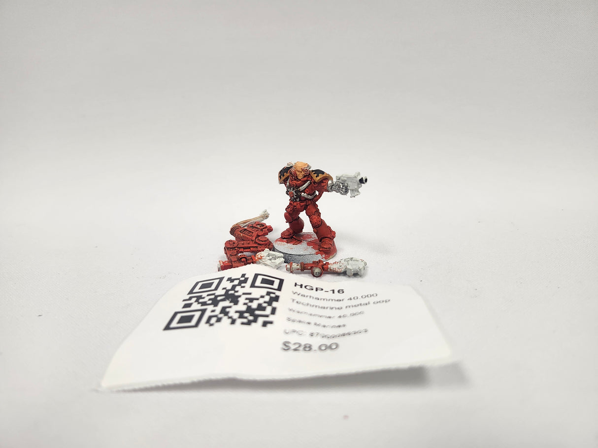 Warhammer 40,000 Techmarine metal oop HGP-16