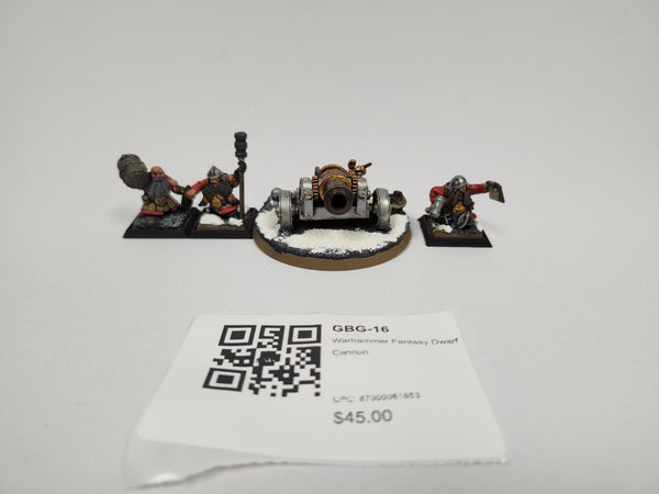 Warhammer Fantasy Dwarf Cannon GBG-16