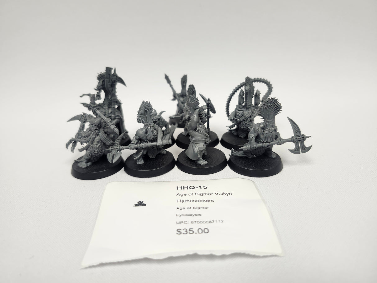 Age of Sigmar Vulkyn Flameseekers HHQ-15