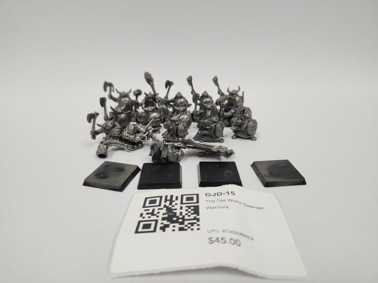 The Old World Dwarven Warriors GJD-15