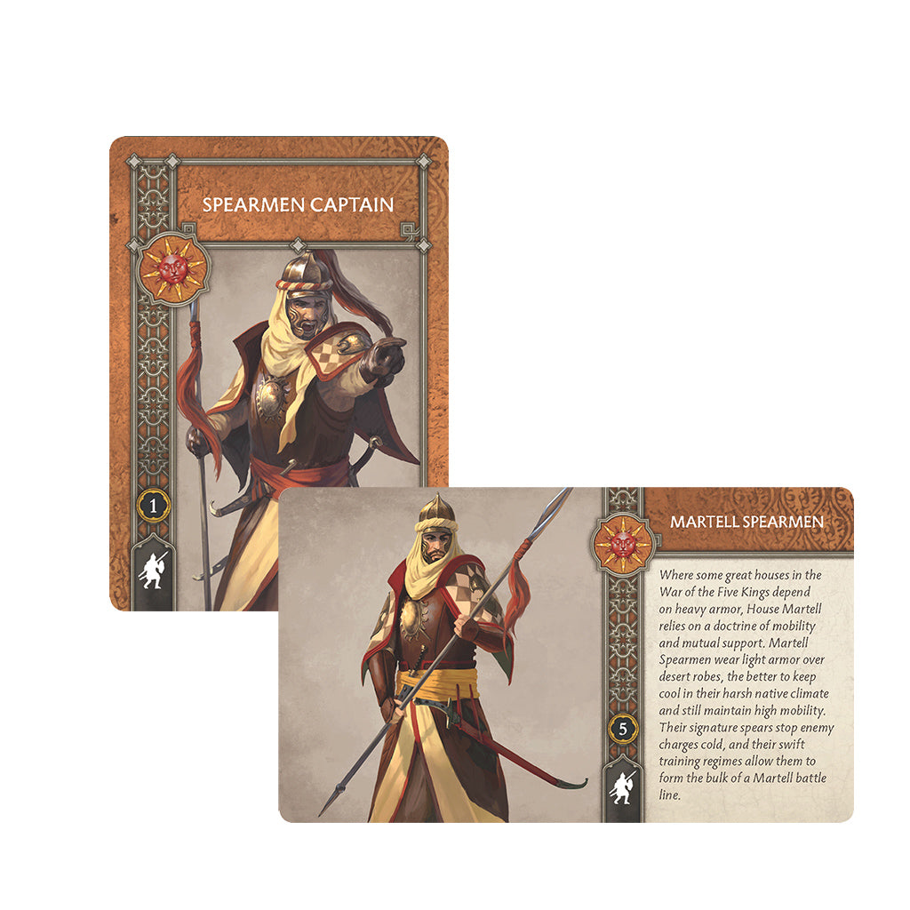 A Song of Ice and Fire: Tabletop Miniatures Game - Martell Spearmen