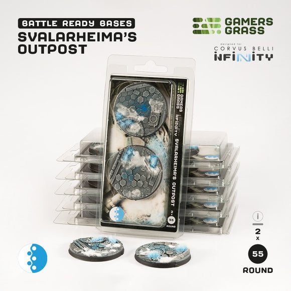 Gamers Grass: Svalarheima’s Outpost - Round 55mm (2x)