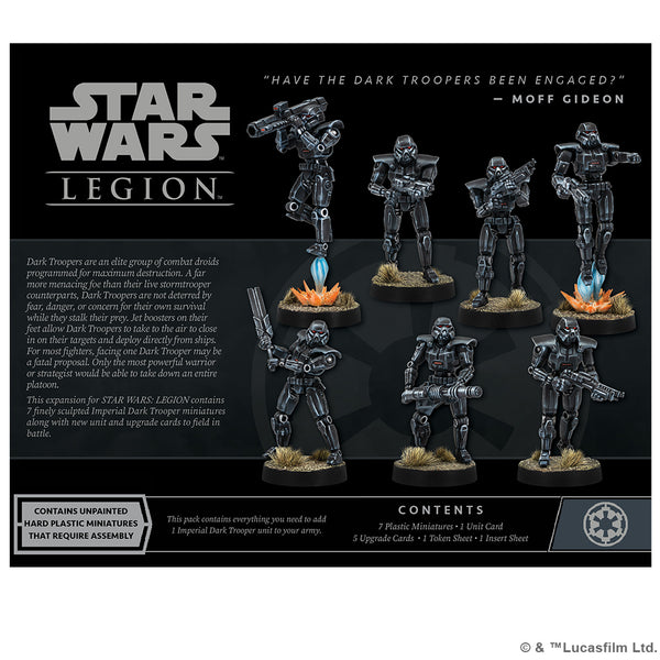 Star Wars: Legion- Dark Troopers Unit Expansion