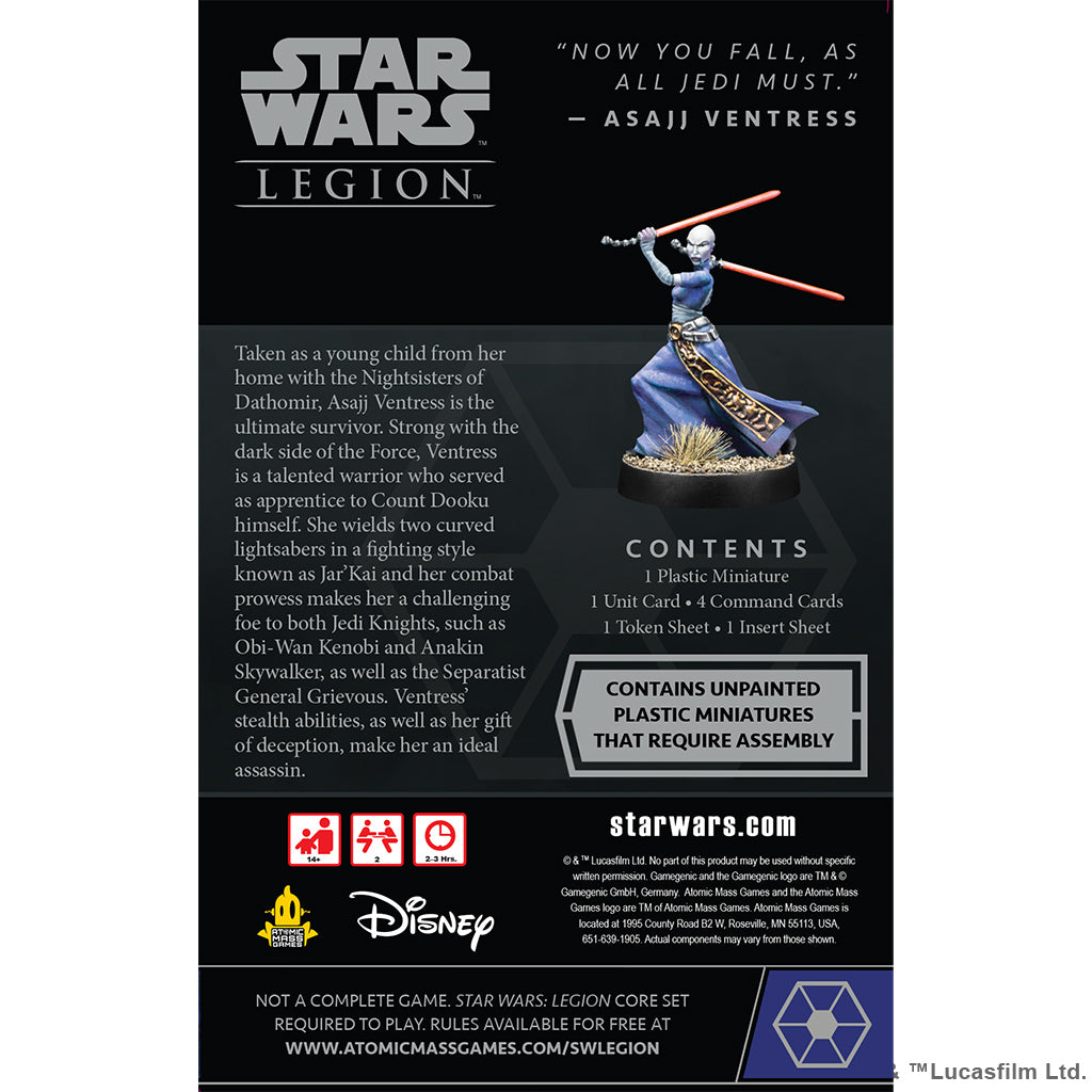 Star Wars: Legion- Asajj Ventress