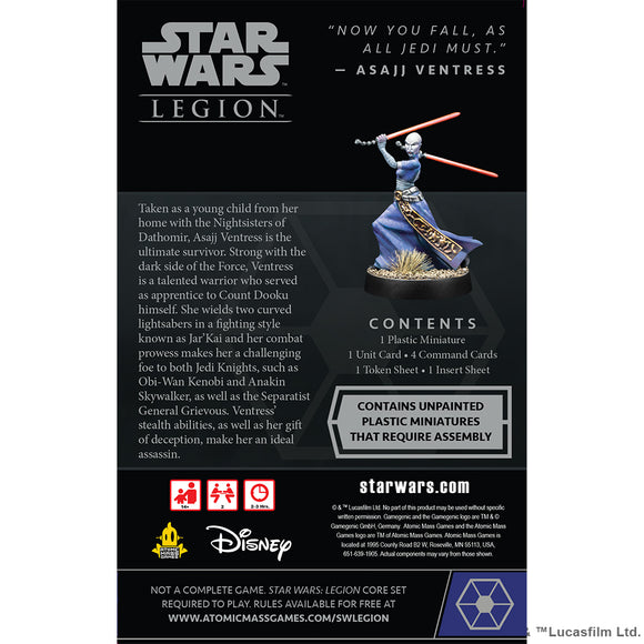Star Wars: Legion- Asajj Ventress