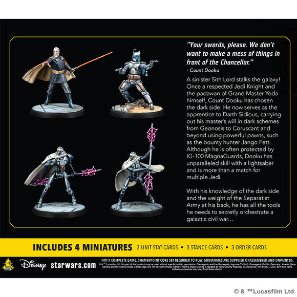 Star Wars: Shatterpoint - Twice The Pride: Count Dooku Squad Pack