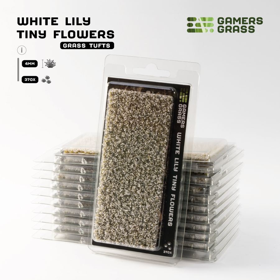 White Lily Tiny Flowers - package