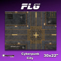 FLG Mats: Cyberpunk City 1