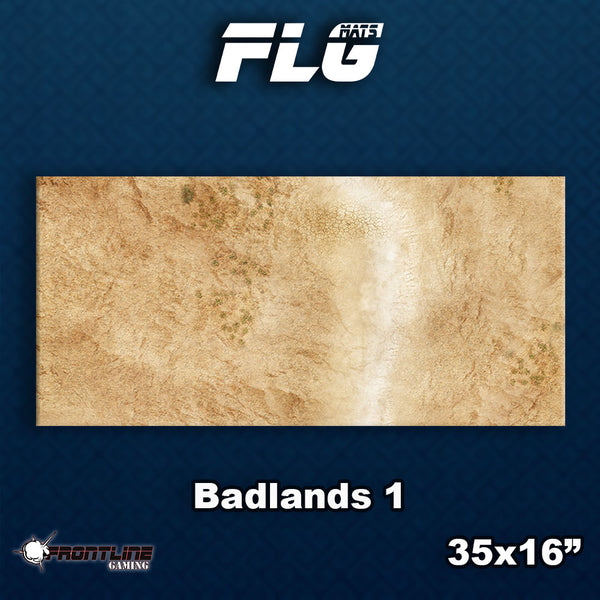 FLG Neoprene Gaming Mats: Badlands 1