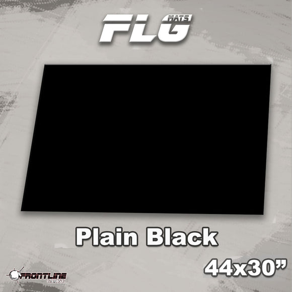 FLG Mats: Plain Black