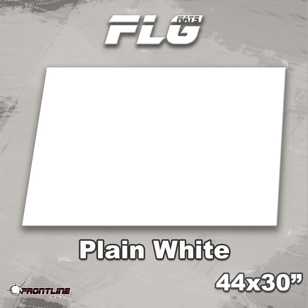 FLG Mats: Plain White
