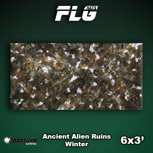 Ancient Alien Ruin Winter 6x3'
