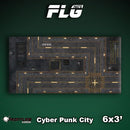 FLG Mats: Cyberpunk City 1-4