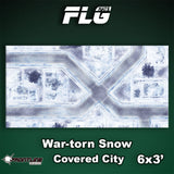 FLG Mats: War-torn Snow Covered City 1