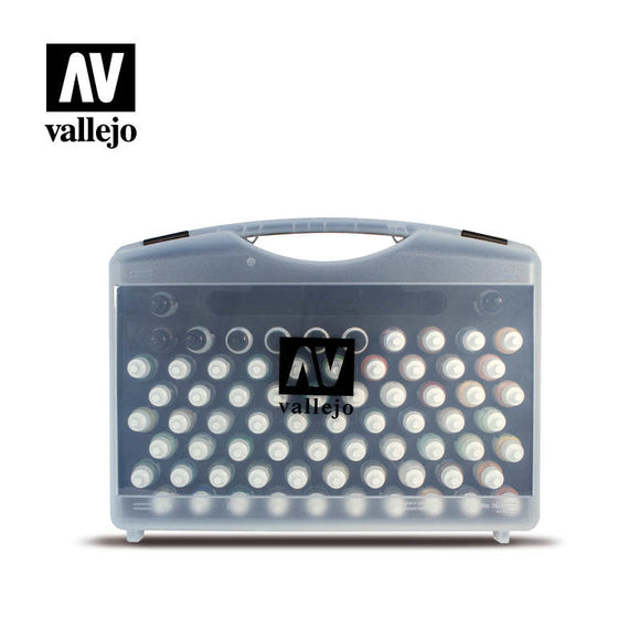 Valleo: Model Color Case, 72 Military Colors + Brushes 17 ml.