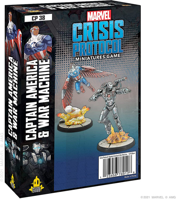 Marvel Crisis Protocol: Captain America and War Machine