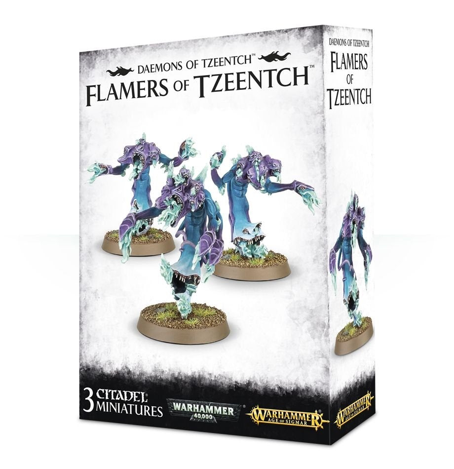 Chaos Daemons: Flamers Of Tzeentch