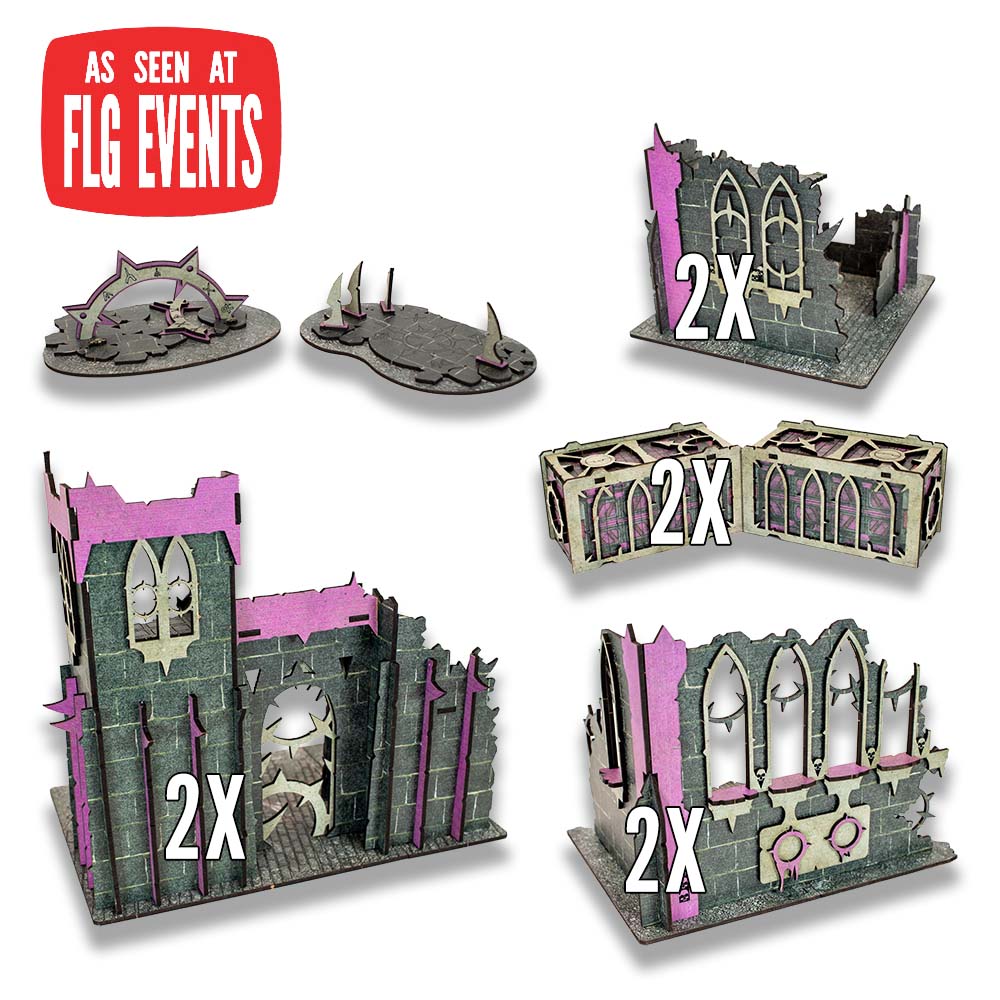 FLG Full Color Terrain: Urban Corruption Event Set