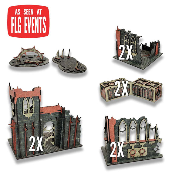FLG Full Color Terrain: Urban Corruption Event Set