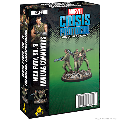 Marvel Crisis Protocol: Nick Fury, Sr. & Howling Commandos