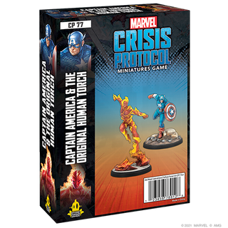 Marvel Crisis Protocol: Captain America & The Original Human Torch