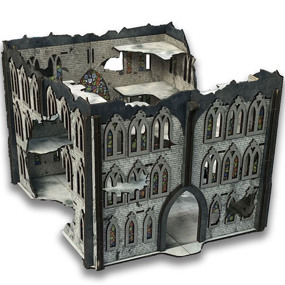 FLG Full Color Terrain: Snow Gothic Ruins Event Set