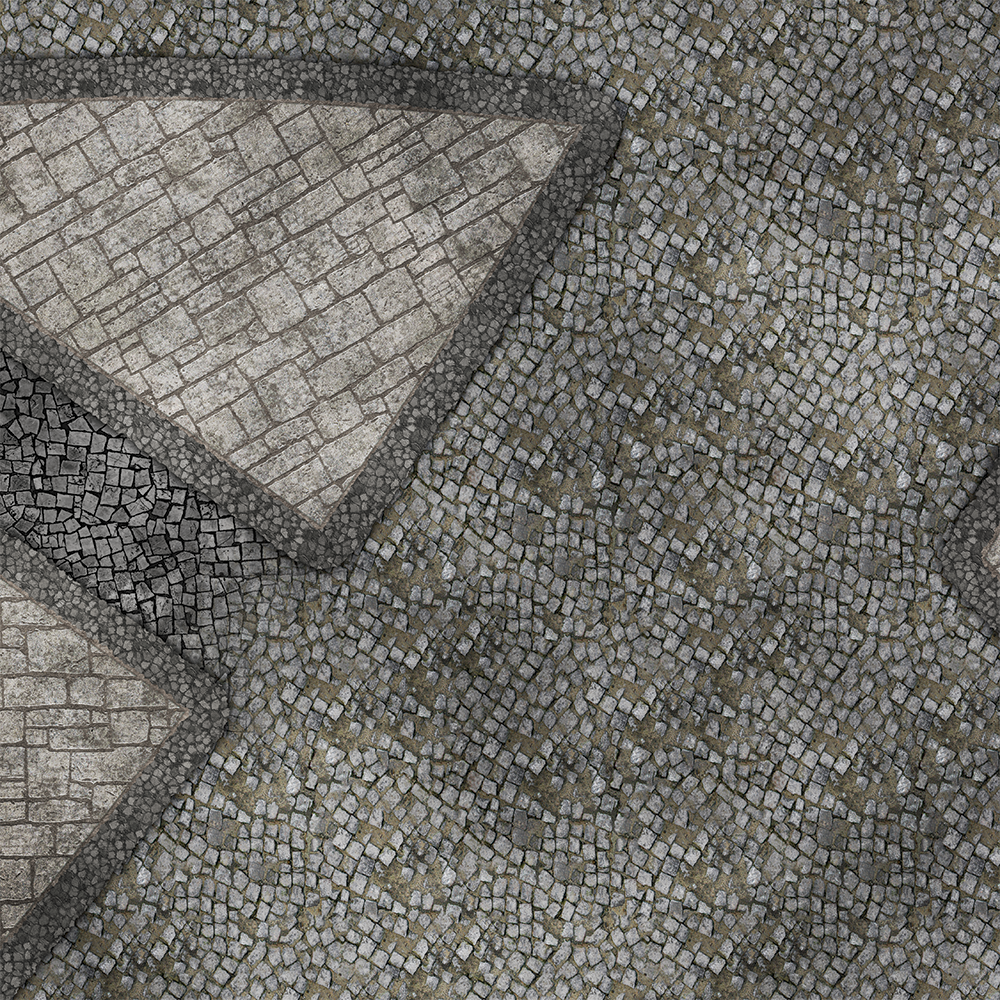 FLG Mats: Cobblestone City 1