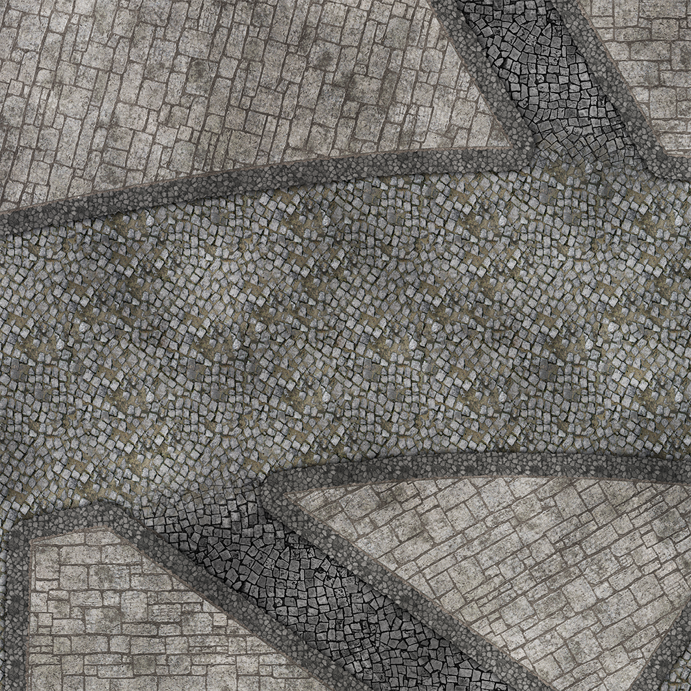 FLG Mats: Cobblestone City 1
