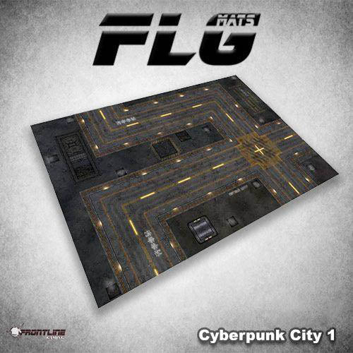 FLG Mats: Cyberpunk City 1