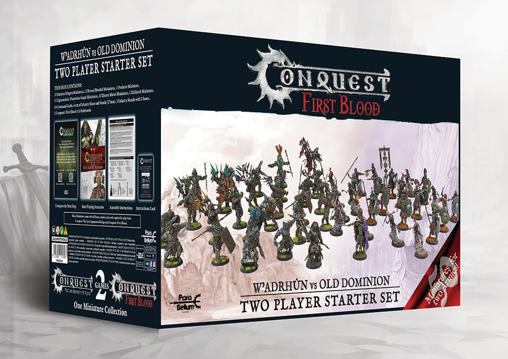 Conquest: First Blood- Two player Starter Set | Frontline Gaming