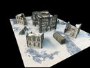 FLG Full Color Terrain: Snow Gothic Ruins Event Set-10