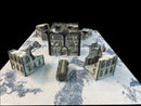 FLG Full Color Terrain: Snow Gothic Ruins Event Set-11