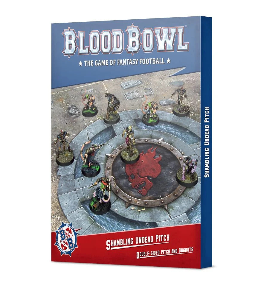 Blood Bowl: Shambling Undead Pitch And Dugouts