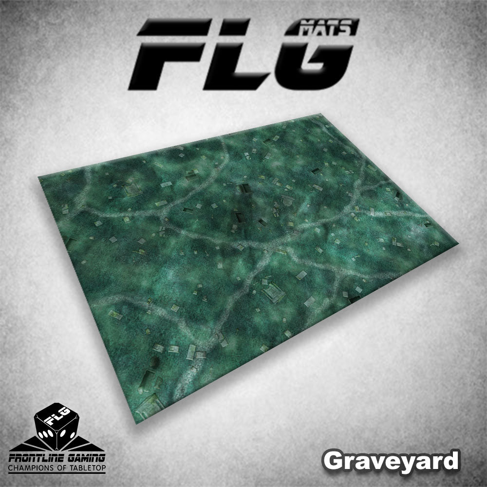 FLG Mats: Graveyard | Frontline Gaming
