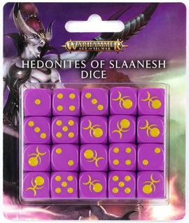 Age Of Sigmar: Hedonites Of Slaanesh Dice Set