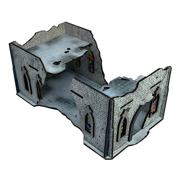 FLG Full Color Terrain: Snow Gothic Ruins Event Set