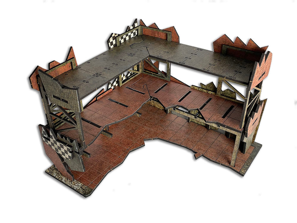 FLG Full Color Terrain: New World Orc Event Set | Frontline Gaming