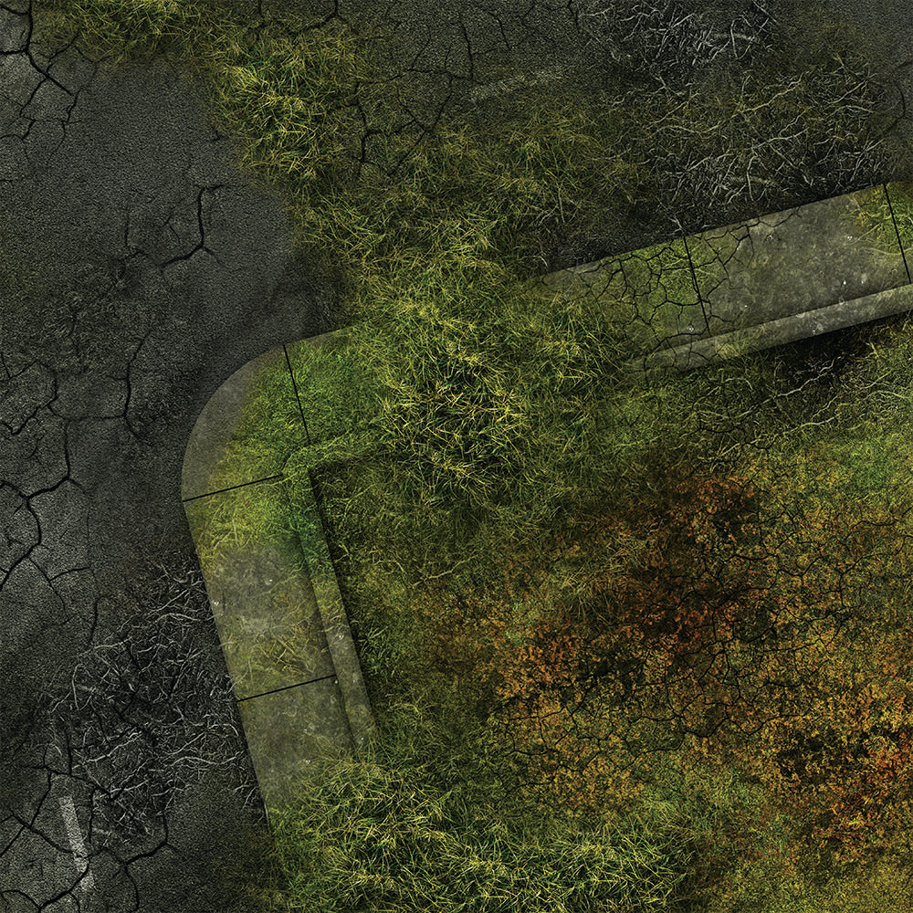 FLG Mats: Overgrown City - 0