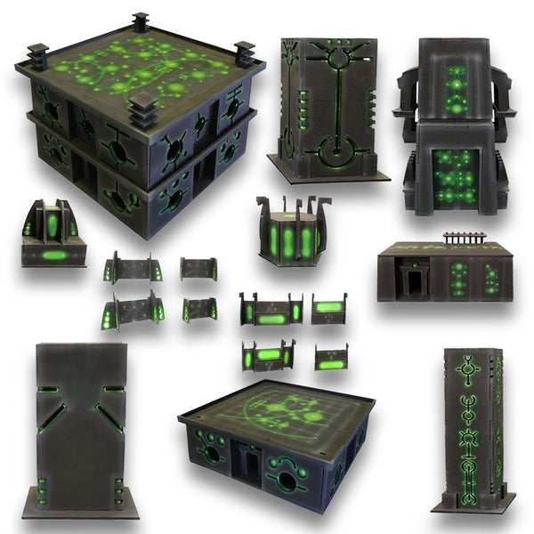 FLG Terrain: Robot City Complete Set