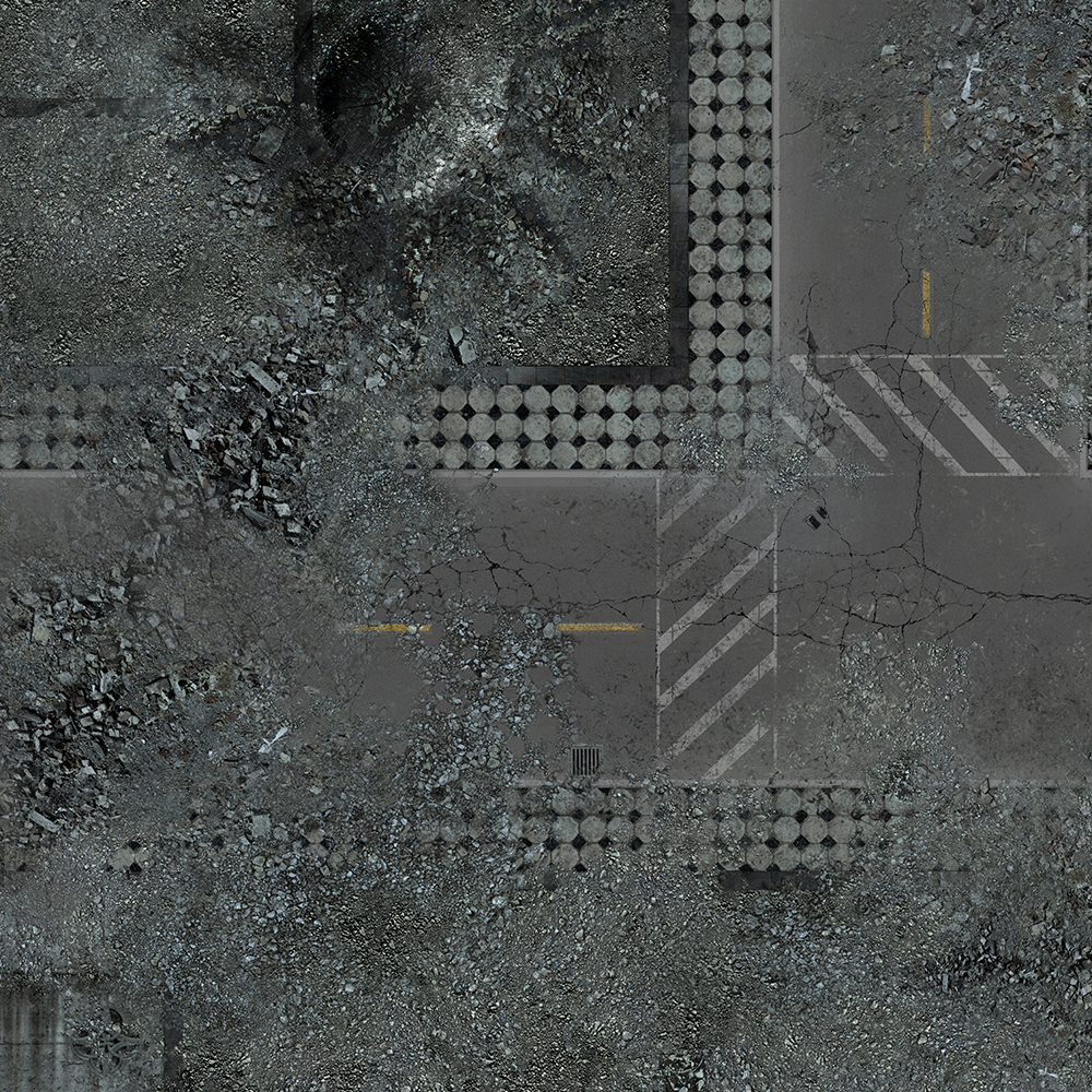 FLG Mats: Ruined City