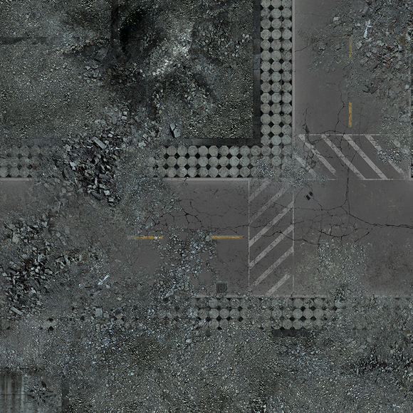FLG Mats: Ruined City