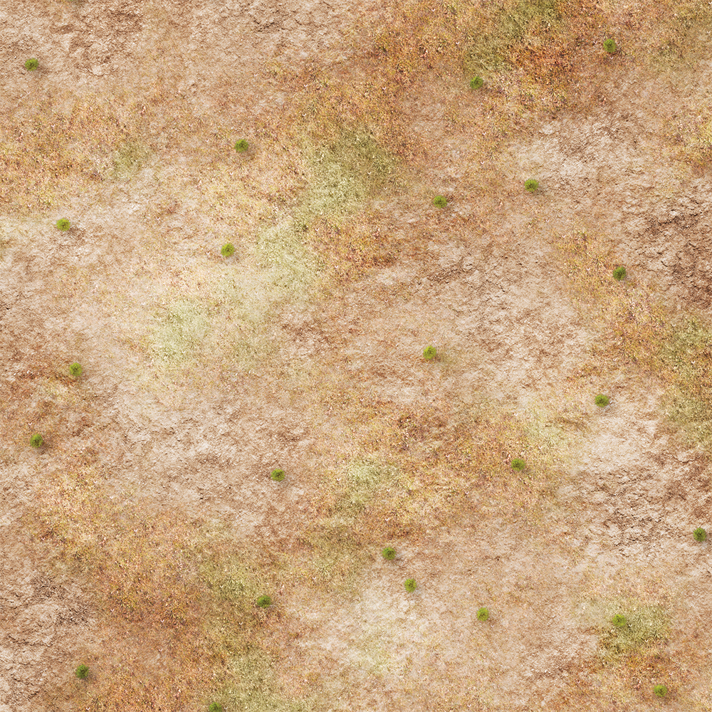 Scrubland プレイマット FLG Mats: Scrubland | Frontline Gaming