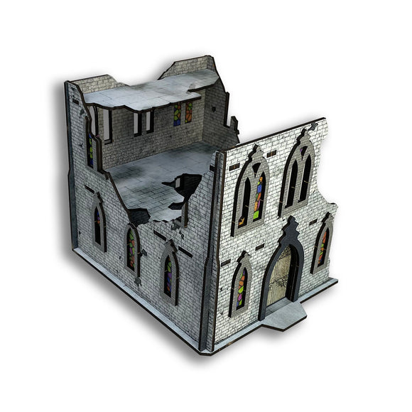 FLG Full Color Terrain: Snow Gothic Ruins Event Set